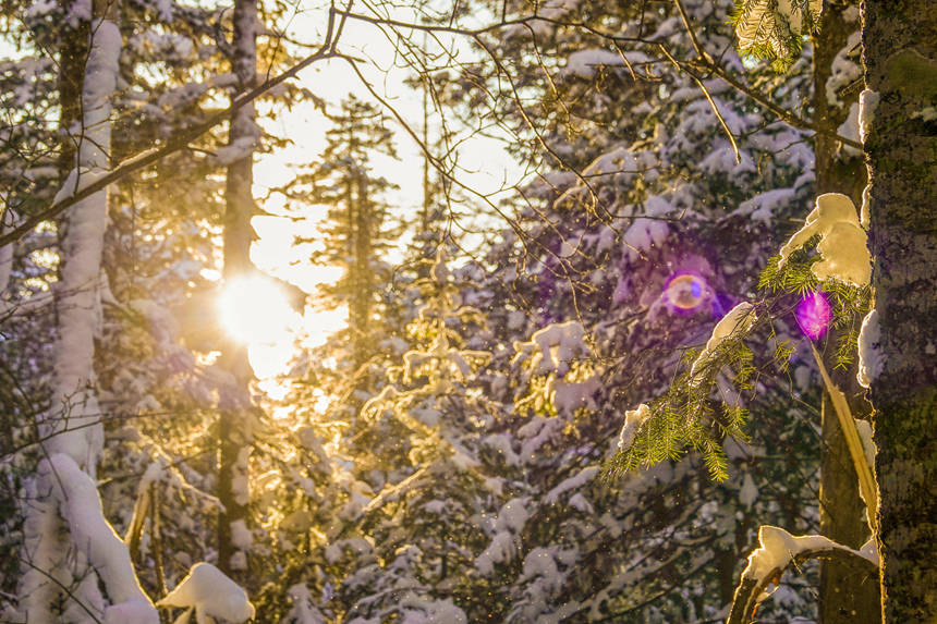 長白山景區景色宜人。呂昊俊攝