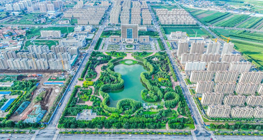 德惠市航拍。(德惠市委宣傳部供圖)