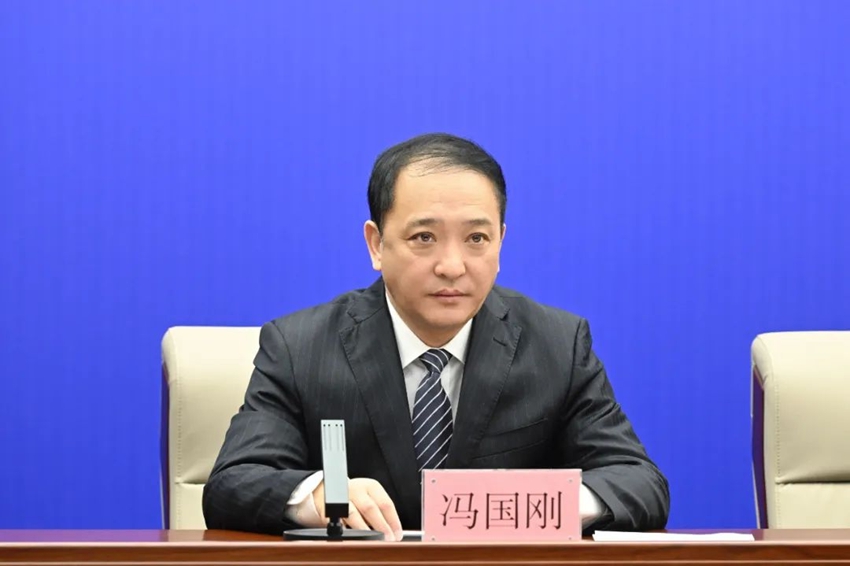 長春市政府副秘書長馮國剛。（長春市委宣傳部供圖）