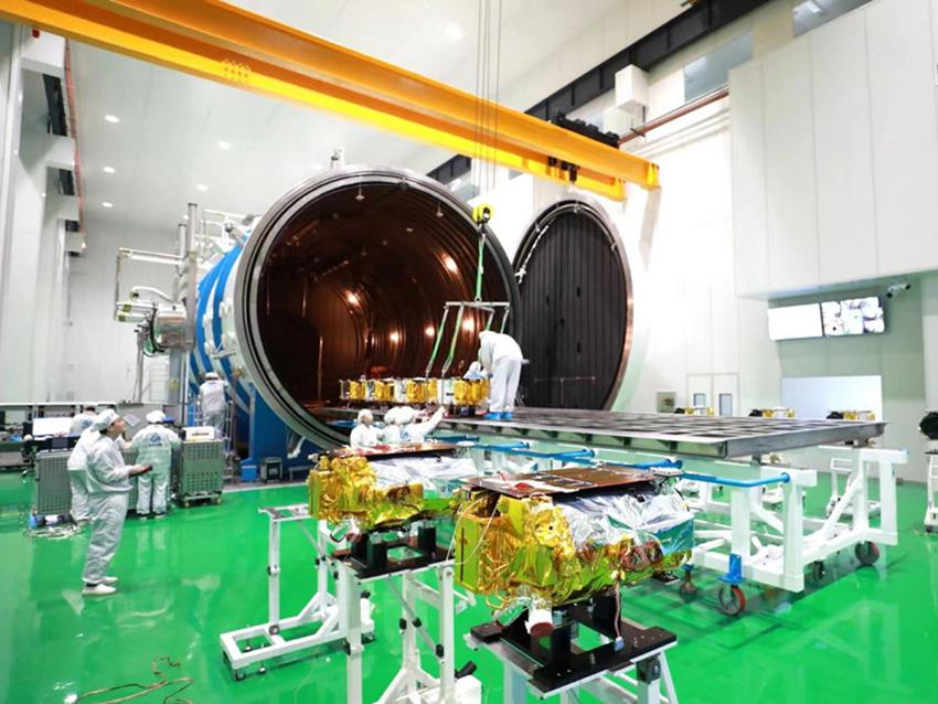 長光衛星工作車間。長光衛星供圖