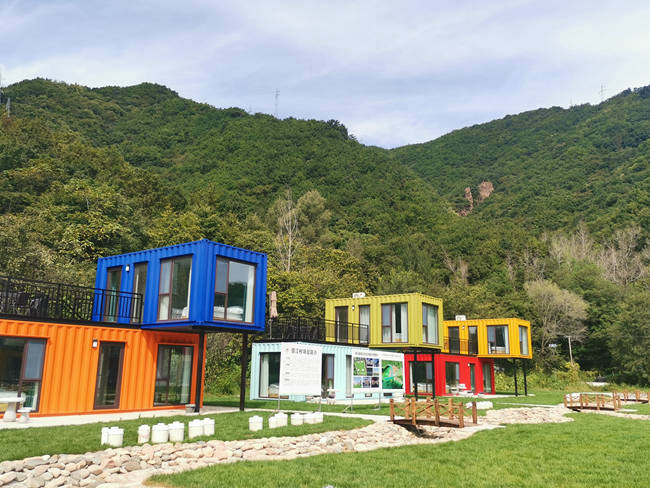 集安市鄉(xiāng)村振興示范區(qū)一景。