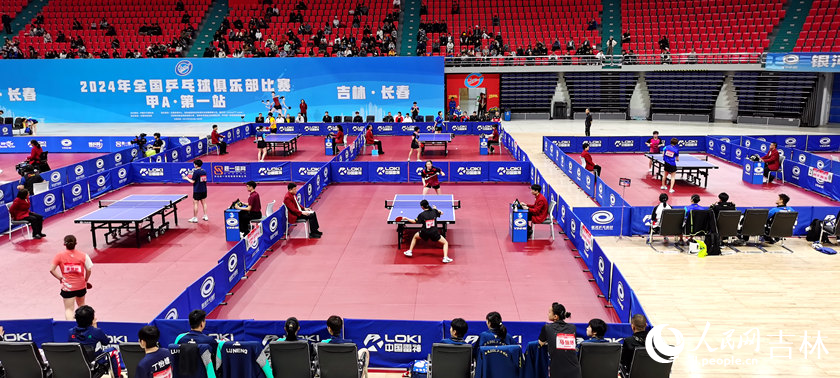 2024年全國乒乓球俱樂部比賽甲A首戰(zhàn)燃情長春【8】