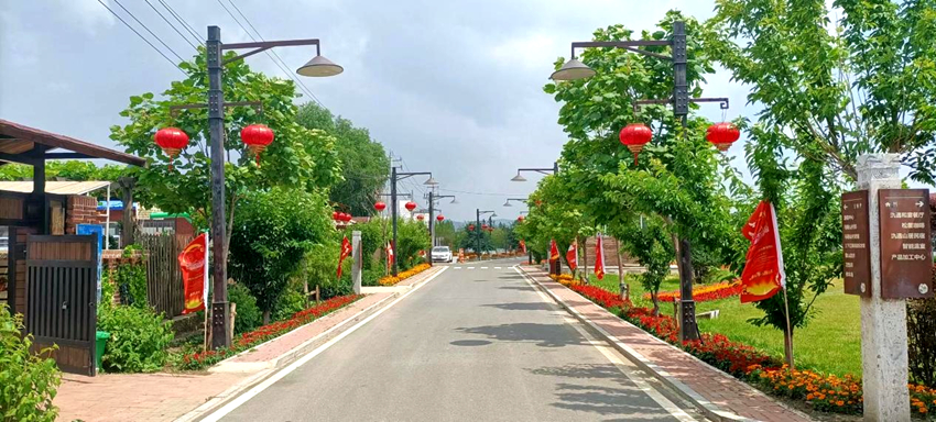 馬鞍山村村容村貌。（馬鞍山村供圖）