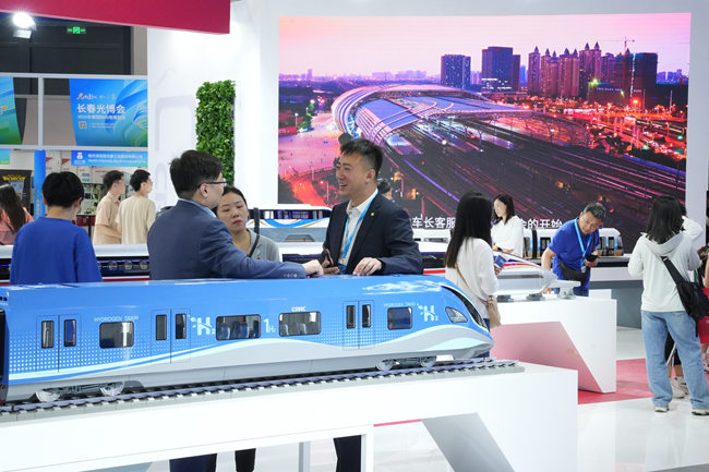 2024長春國際光電博覽會現(xiàn)場。人民網(wǎng)記者 李洋攝