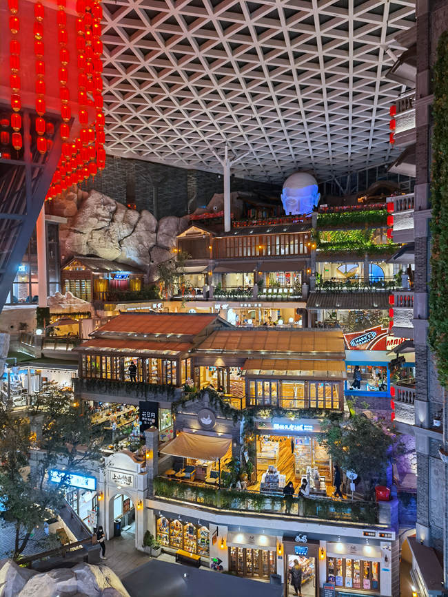 長(zhǎng)春“這有山”文旅小鎮(zhèn)。人民網(wǎng)記者 李洋攝