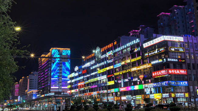 延吉網紅墻。人民網記者 李洋攝