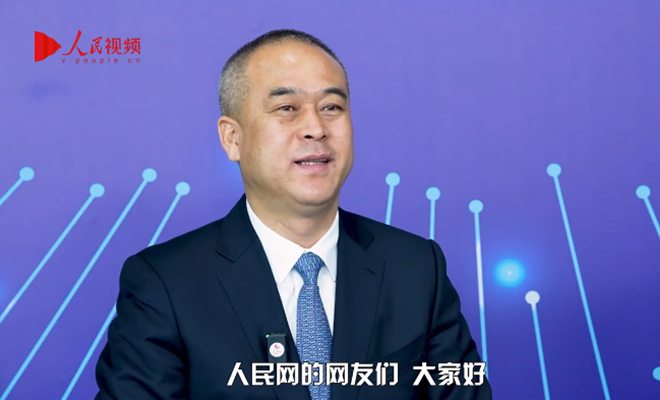 人民網專訪吉林省白山市委副書記、市長王雪峰