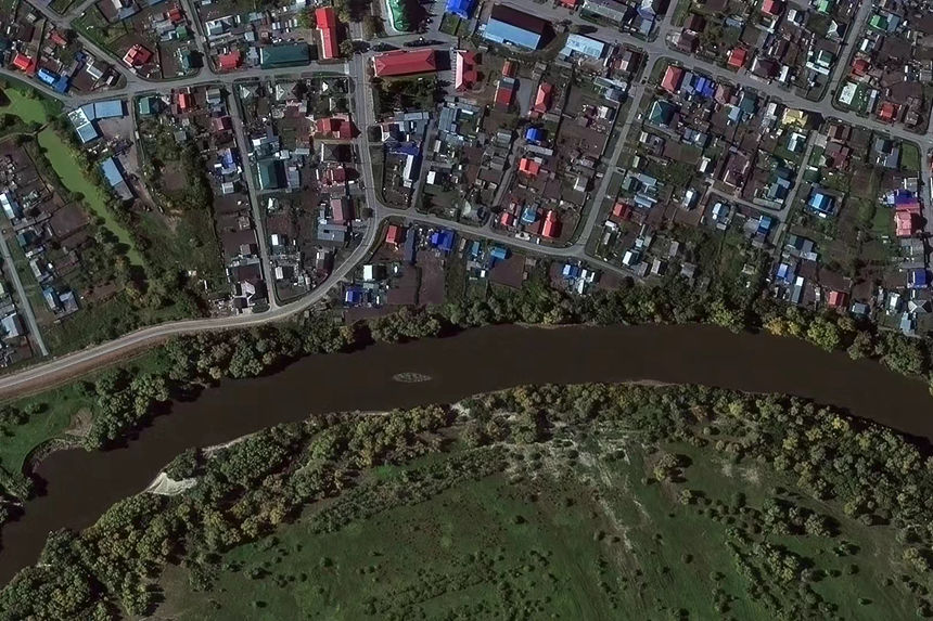 吉林一號寬幅02B04星發射當天獲取的圖像。長光衛星供圖