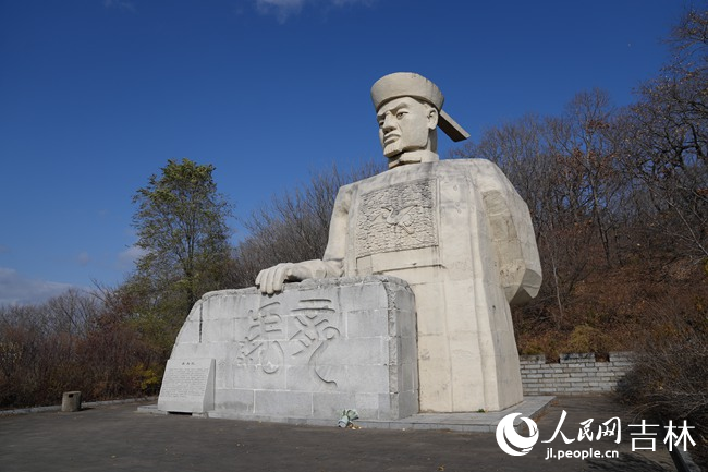 琿春市吳大澂紀念廣場。人民網記者 李洋攝