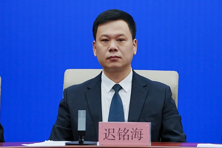 長春市朝陽區(qū)人民政府黨組成員、副區(qū)長遲銘海。(長春市委宣傳部供圖)