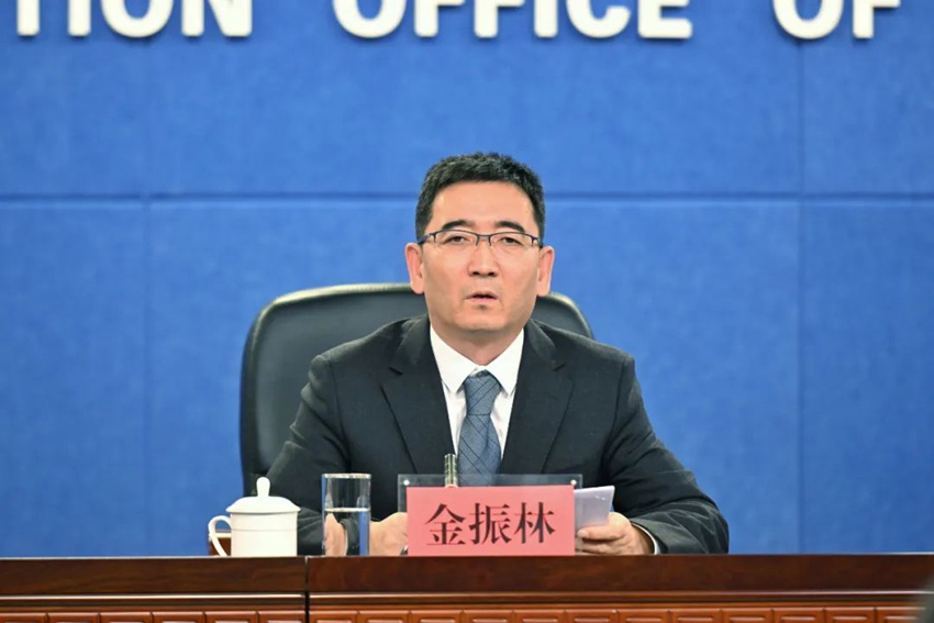 吉林省文旅廳副廳長金振林。(吉林發布)