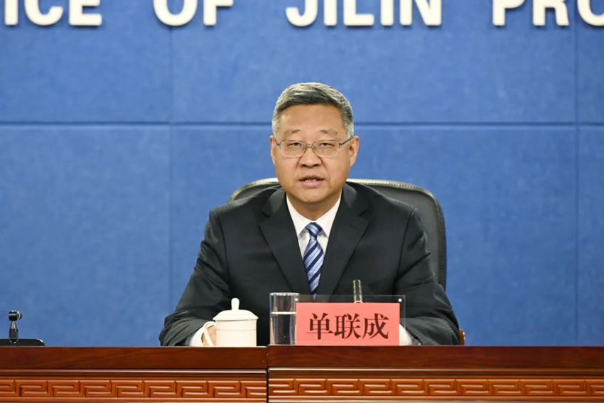 吉林省教育廳副廳長單聯(lián)成。(吉林發(fā)布)