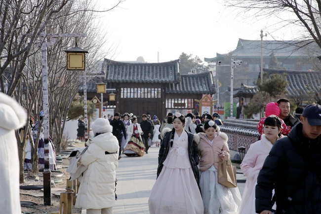 中國朝鮮族民俗園。