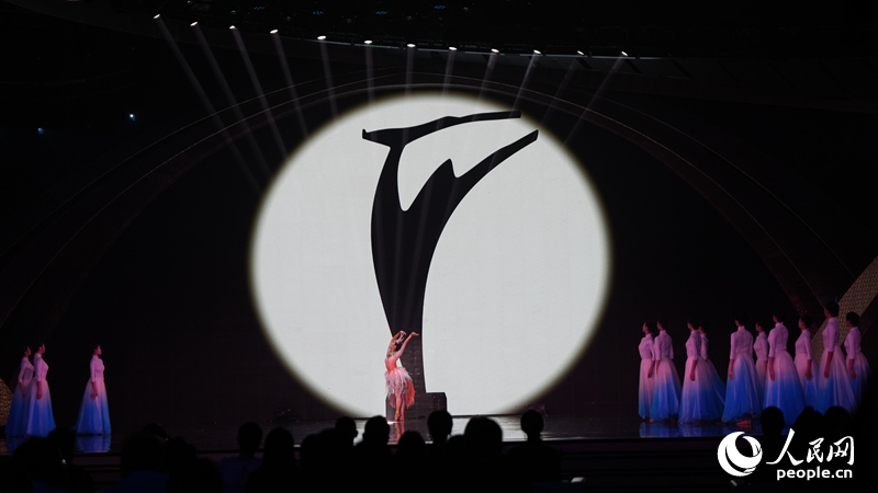 中國(guó)長(zhǎng)春電影節(jié)“金鹿獎(jiǎng)”標(biāo)識(shí)。（資料照片）人民網(wǎng)記者 李洋攝