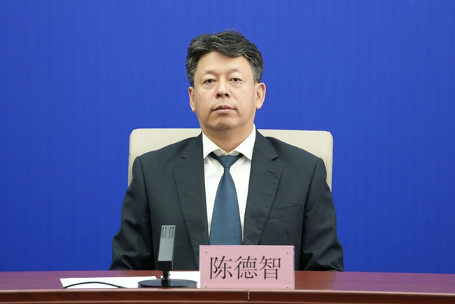 長春市貿促會黨組書記、會長陳德智。來源：長春新聞發布