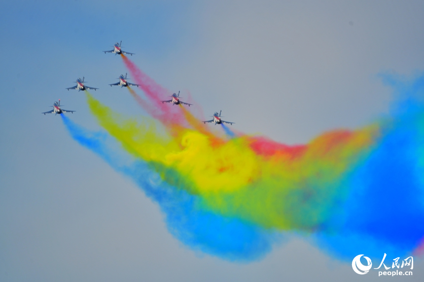 2025年空軍航空開放活動和長春航空展開幕。人民網(wǎng)記者 李洋攝