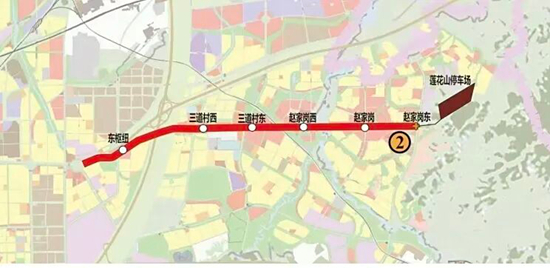 長春地鐵2號線東延工程開通運營。圖片來源:長春軌道交通集團(tuán)微信公眾號
