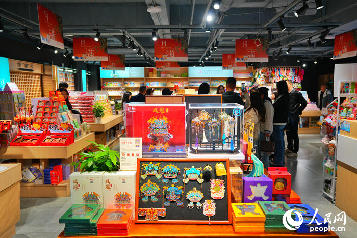 一本書(shū)的誕生 新華書(shū)店1948 山里書(shū)院。人民網(wǎng)記者 李洋攝