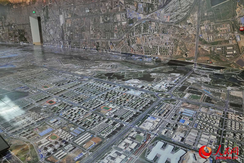 長光衛(wèi)星公司展示。人民網(wǎng)記者 李洋攝