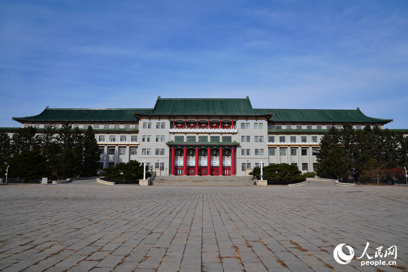 修繕一新的長春地質宮。人民網記者 李洋攝