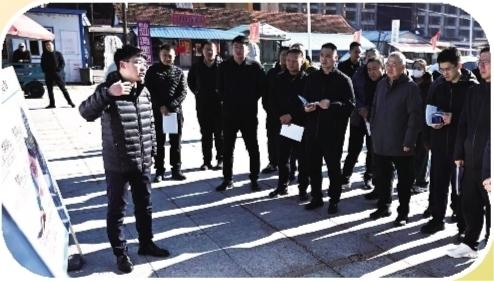 邊境地區產業項目負責人介紹項目進展情況。