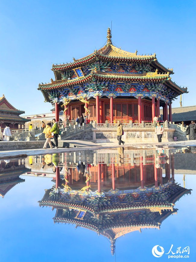 沈白高鐵沿線景區沈陽故宮。人民網記者 李洋攝