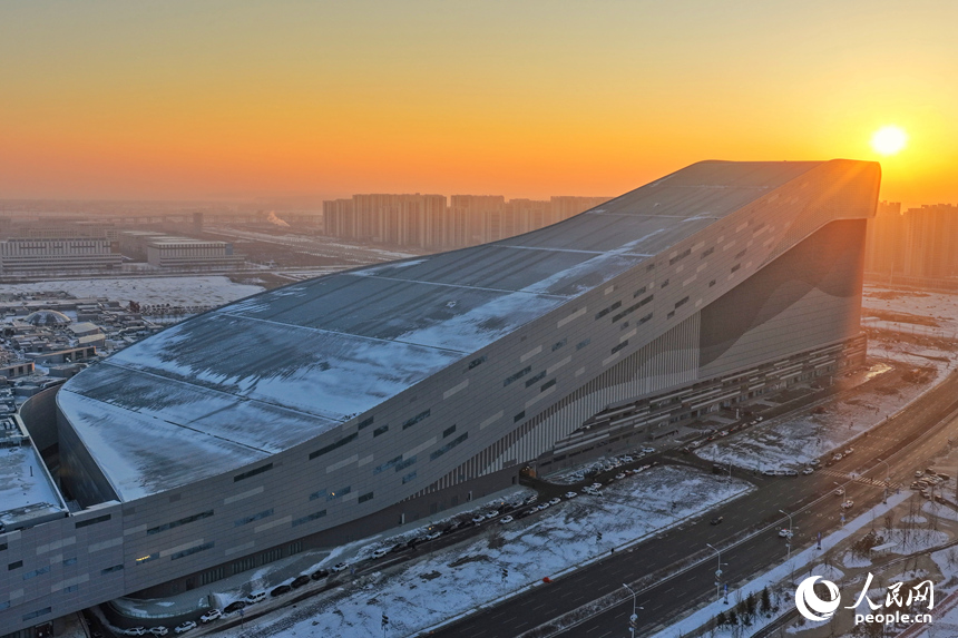 滑雪場外景。人民網記者 李洋攝