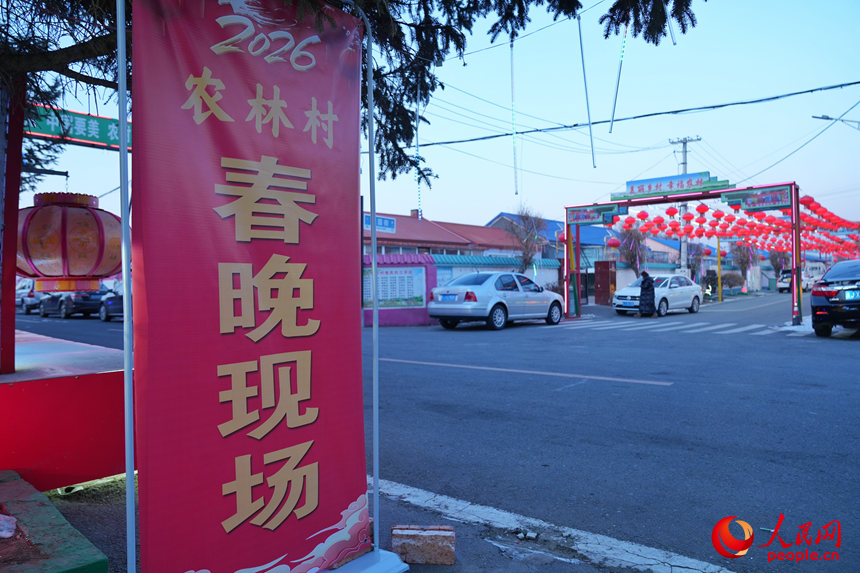 “村晚”現場。人民網記者 李洋攝